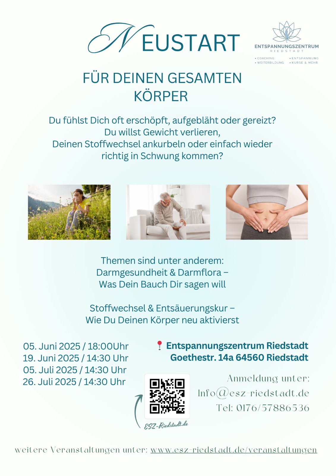 Ganzheitliche Stoffwechselkur & Darm-Leber-Kur für hormonelle Balance und Wohlbefinden